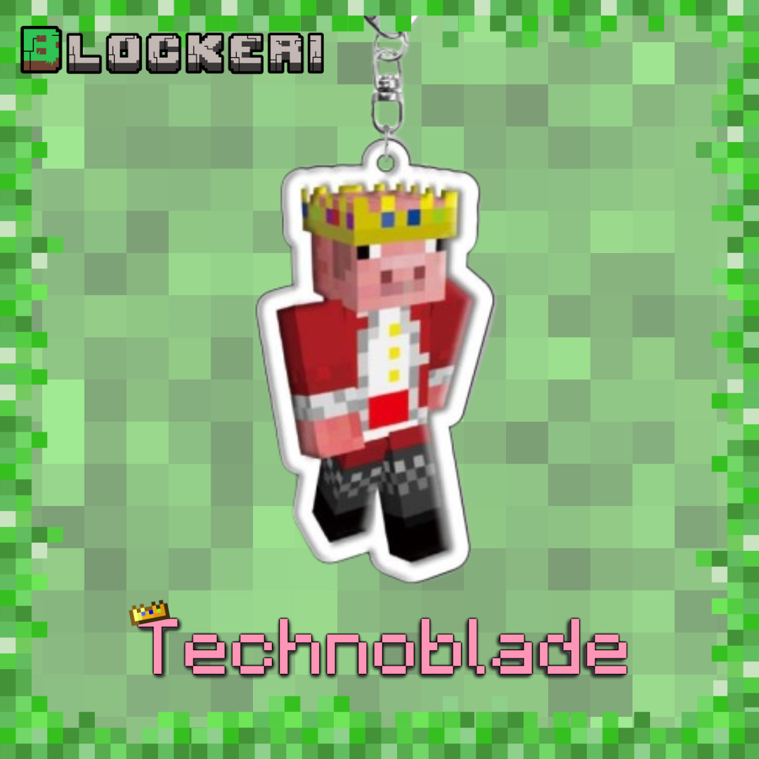Blockeri MC Player Keychain