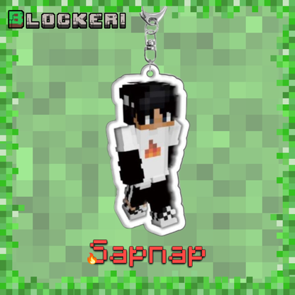 Blockeri MC Player Keychain