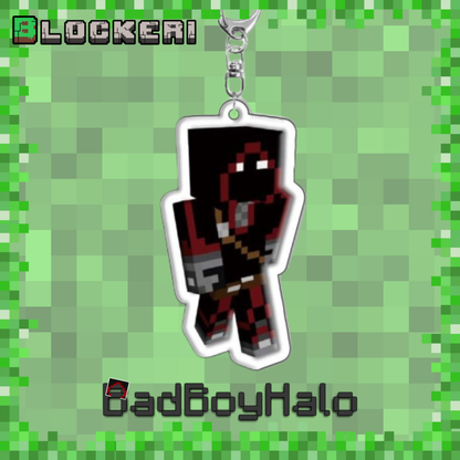 Blockeri MC Player Keychain