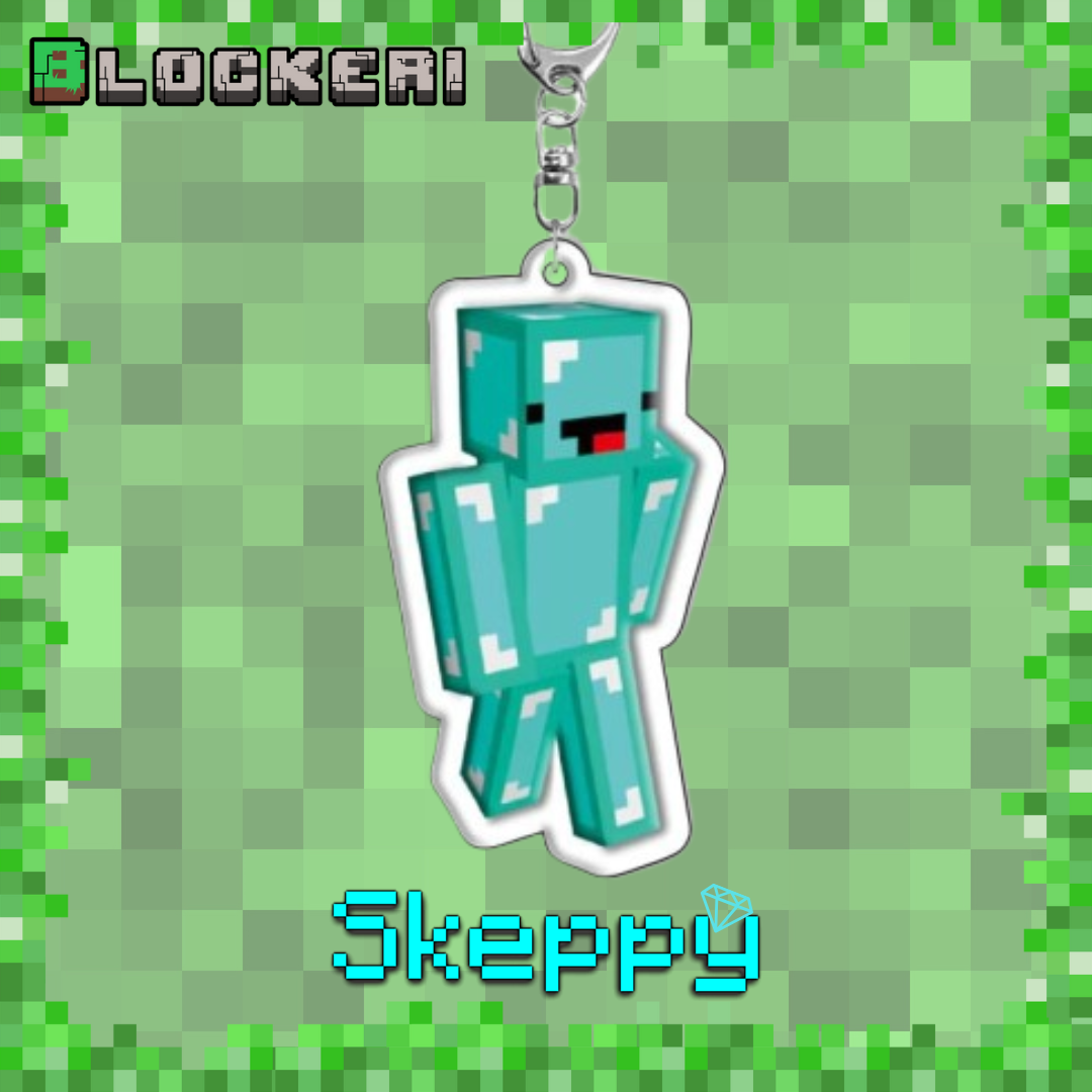 Blockeri MC Player Keychain