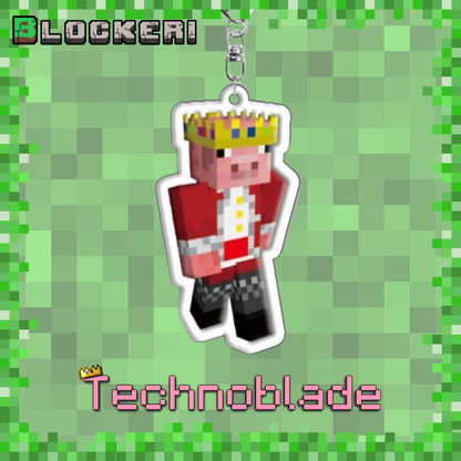 Blockeri MC Player Keychain