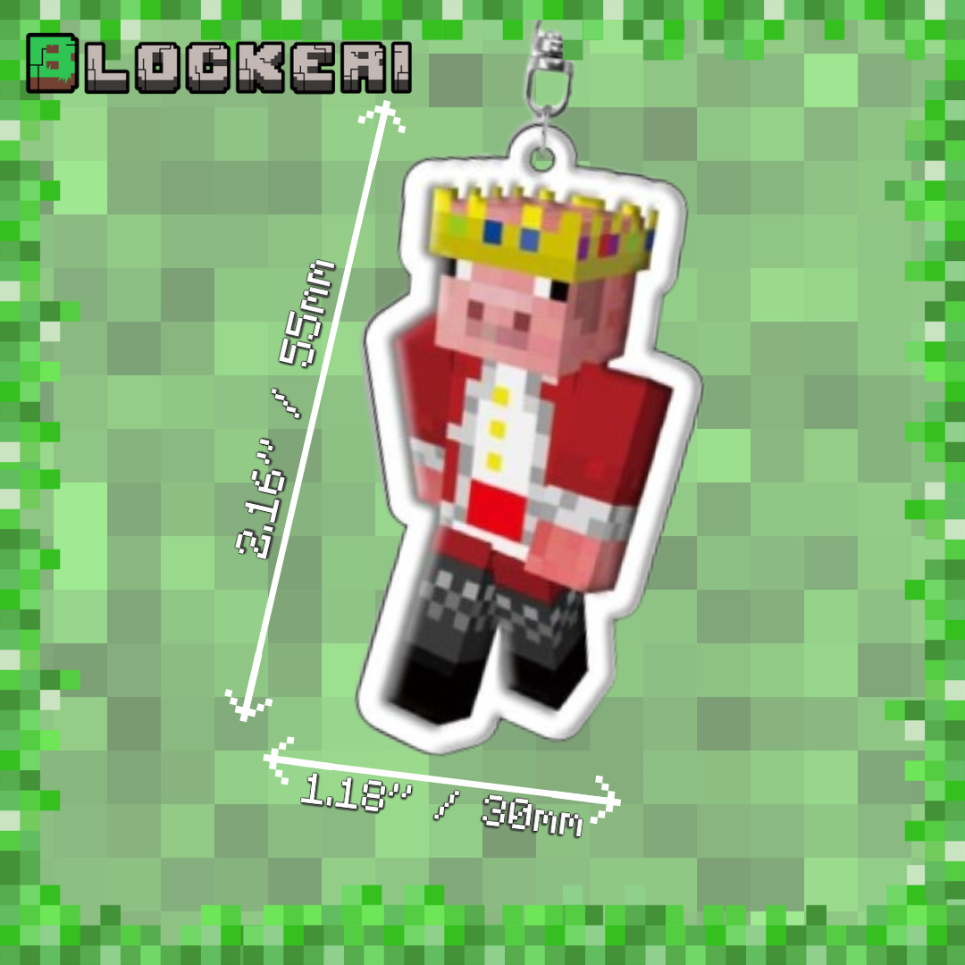 Blockeri MC Player Keychain